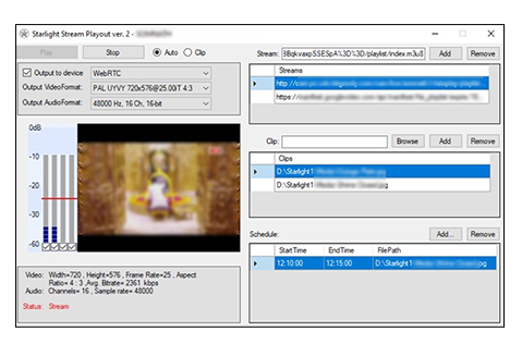 Starlight-streamplayout